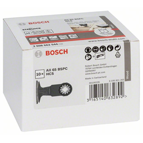 Brzeszczot HCS do cięcia wgłębnego AII 65 BSPC Hard Wood Bosch 2608662544