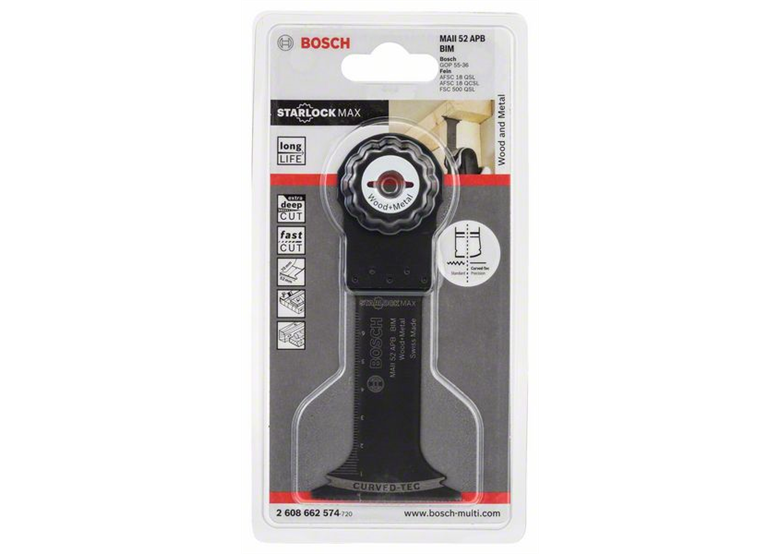 Brzeszczot BIM do cięcia wgłębnego MAII 52 APB Wood and Metal Bosch 2608662574