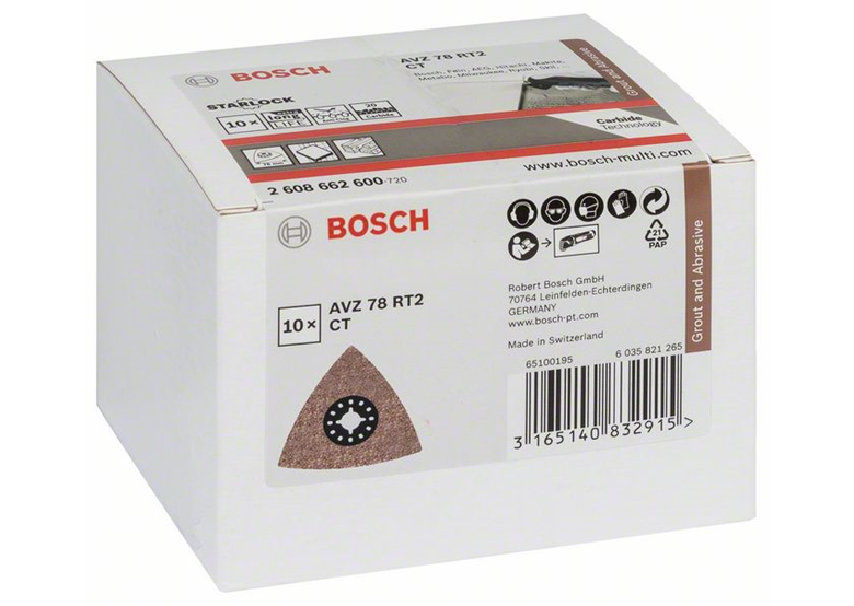 Płyta szlifierska Carbide-RIFF AVZ 78 RT2 Bosch 2608662600