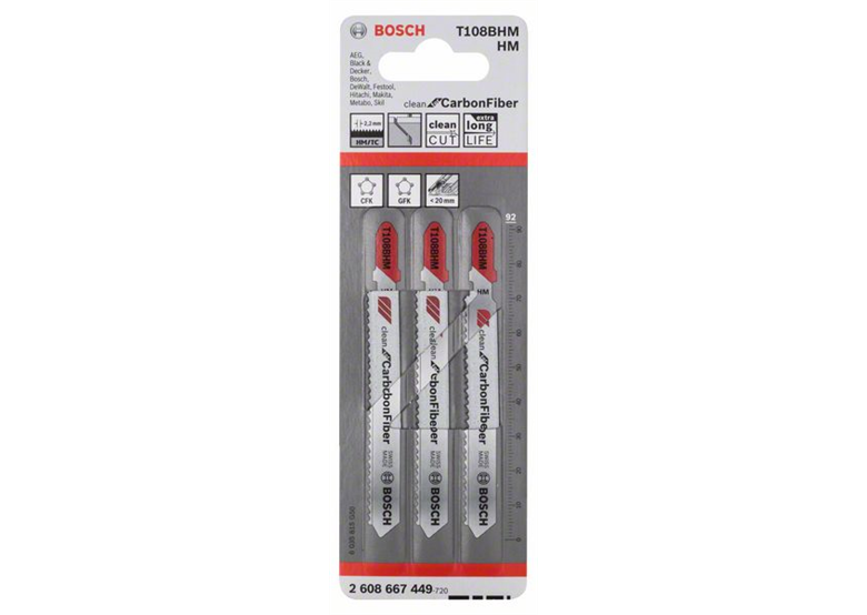 Brzeszczot do wyrzynarek T 108 BHM Bosch 2608667449
