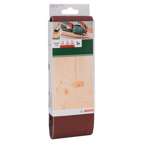 Taśmy szlifierskie 457mm, G60/80/100, 3szt. Bosch 2609256209