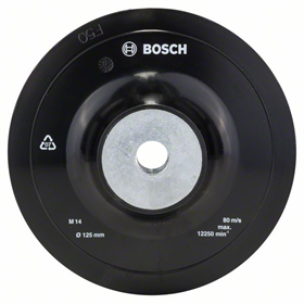Talerz szlifierski do szlifierek kątowych, 125mm Bosch 2609256257