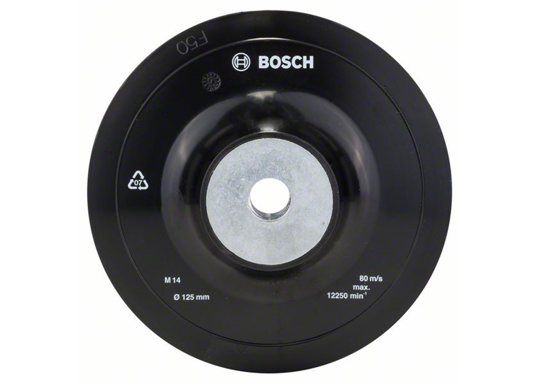 Talerz szlifierski do szlifierek kątowych, 125mm Bosch 2609256257