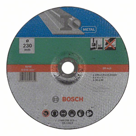 Tarcza tnąca, wygięta, do metalu 230mm Bosch 2609256313