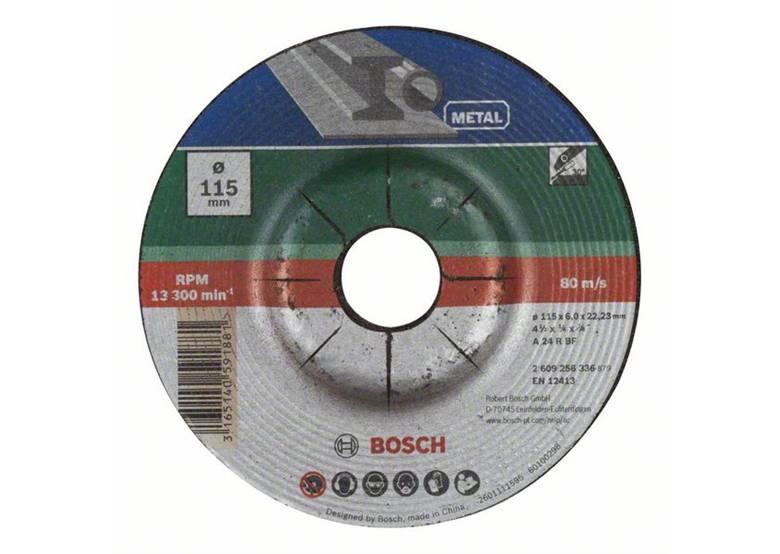 Tarcza ścierna, wygięta, do metalu 115mm Bosch 2609256336