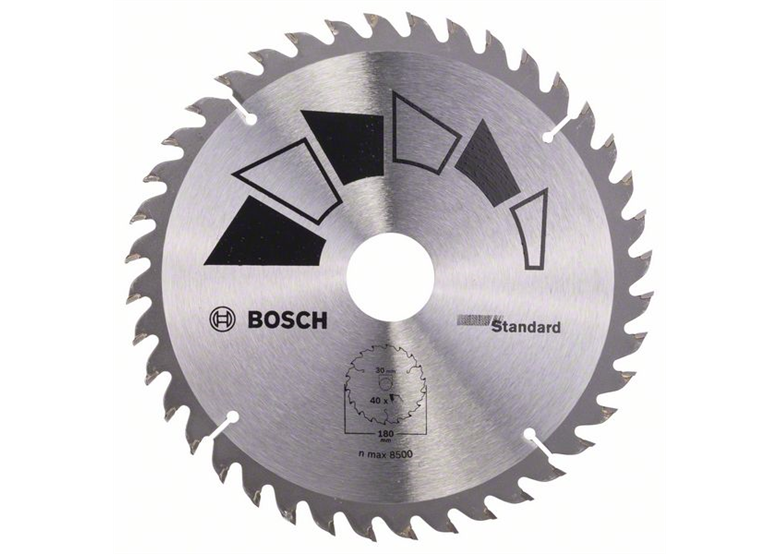 Tarcza pilarska STANDARD 180x30mm, Z40 Bosch 2609256815