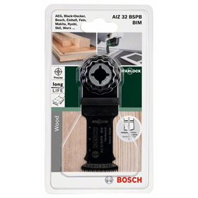 Brzeszczot BIM do cięcia wgłębnego Starlock AIZ 32 BSPB Bosch 2609256946