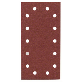 10-częściowy zestaw papierów ściernych do szlifierek oscylacyjnych G120 Bosch 2609256B22