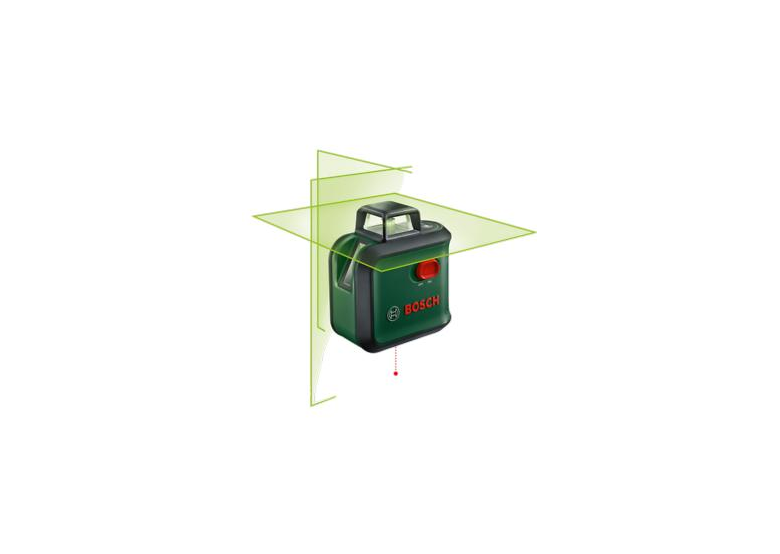 Laser krzyżowy ze statywem Bosch AdvancedLevel 360