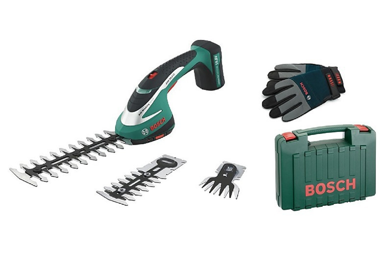 Akumulatorowe nożyce do trawy i krzewów Bosch ASB 10,8 LI Set