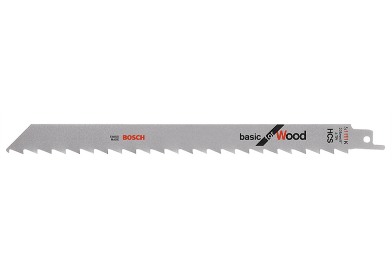 Brzeszczot do piły szablastej S 1111 K, 2szt. Bosch Basic for Wood
