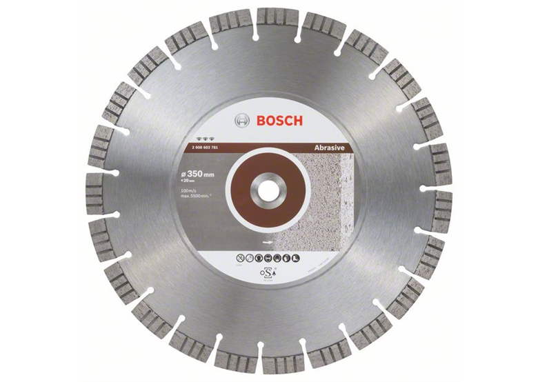 Diamentowa tarcza tnąca 350mm Bosch Best for Abrasive