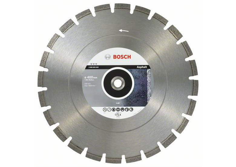 Diamentowa tarcza tnąca 400mm Bosch Best for Asphalt