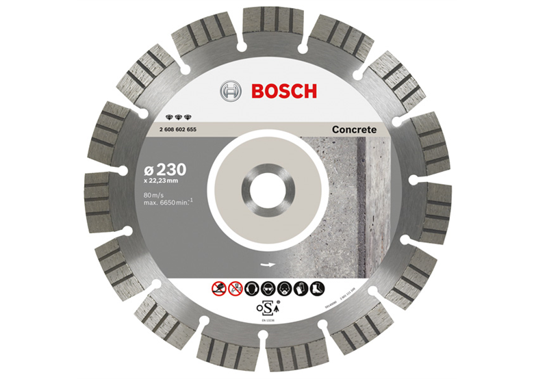 Diamentowa tarcza tnąca 115mm Bosch Best for Concrete