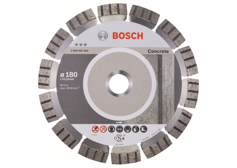 Diamentowa tarcza tnąca 180mm Bosch Best for Concrete