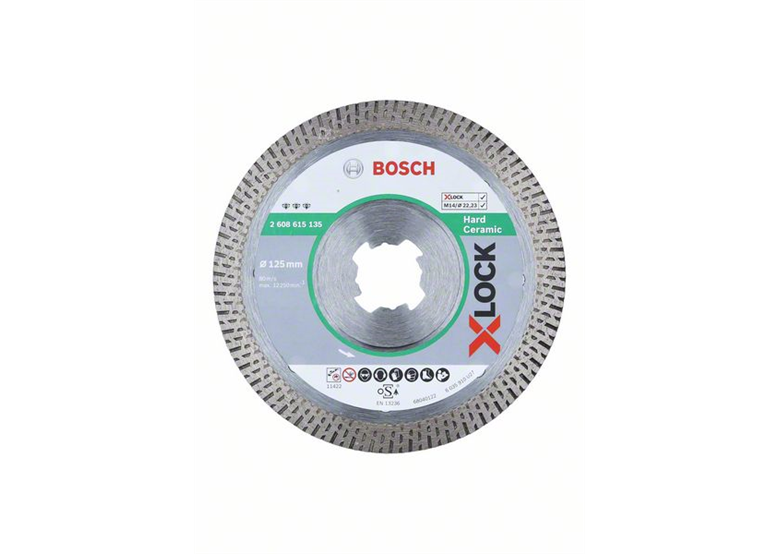 Tarcza diamentowa X-Lock 125mm Bosch Best for Hard Ceramic