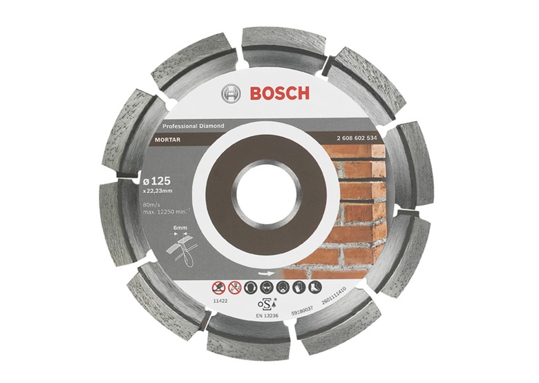 Diamentowa tarcza tnąca 125mm Bosch Best for Mortar