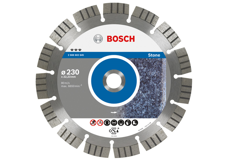 Diamentowa tarcza tnąca 125mm Bosch Best for Stone