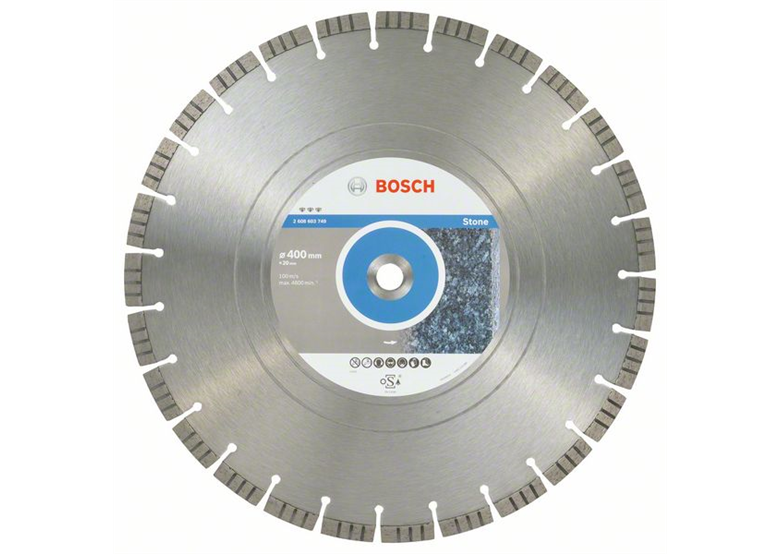 Diamentowa tarcza tnąca 400mm Bosch Best for Stone