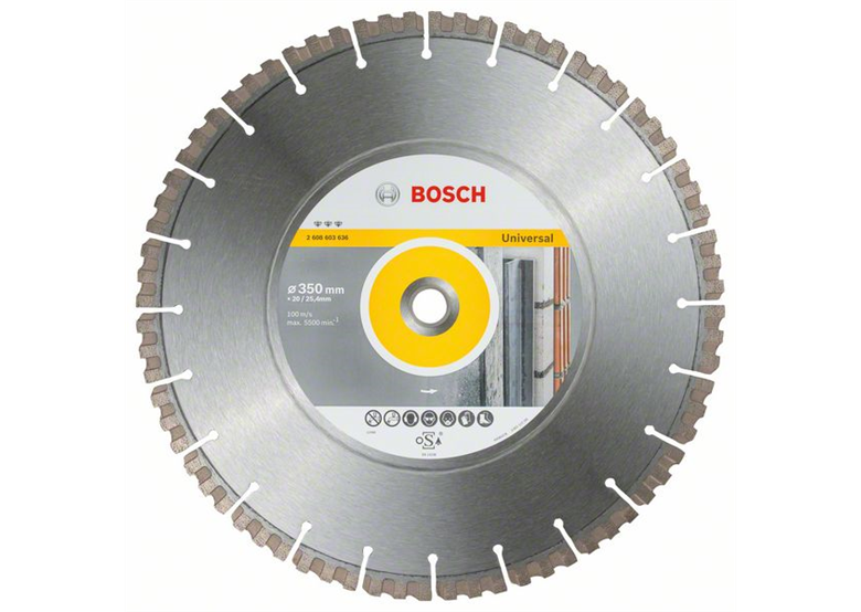Diamentowa tarcza tnąca 350mm Bosch Best for Universal