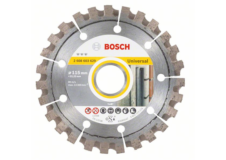 Diamentowa tarcza tnąca 115mm Bosch Best for Universal