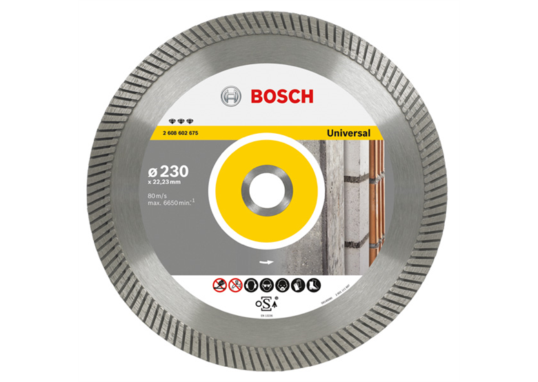 Diamentowa tarcza tnąca 230mm Bosch Best for Universal Turbo