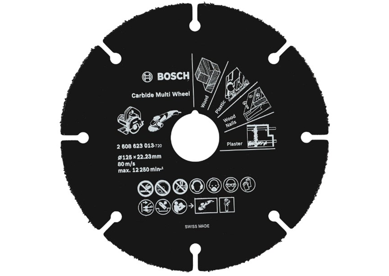 Tarcza uniwersalna 125mm Bosch Carbide Multi Wheel