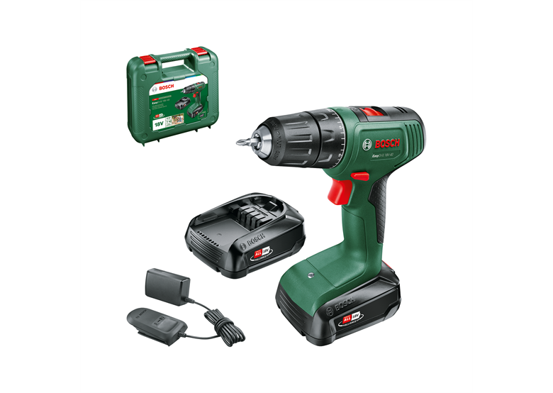 Wiertarko-wkrętarka Bosch EasyDrill 18V-40 2x2.0Ah