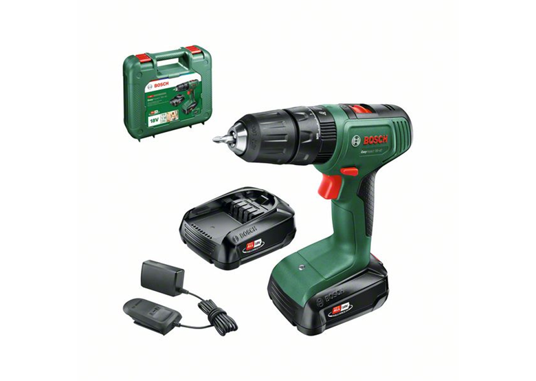 Wiertarko-wkrętarka udarowa Bosch EasyImpact 18V-40 2x2.0Ah