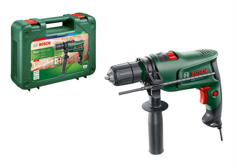 Wiertarka udarowa w walizce Bosch EasyImpact 600 case