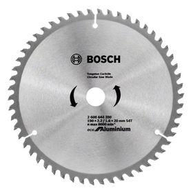 Piła zębata do aluminium 190x20mm Z54 Bosch ECO Alu