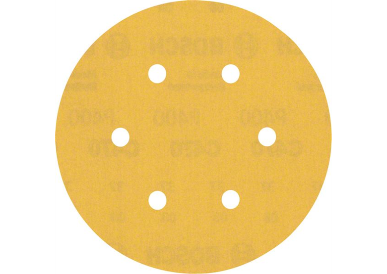 Papier ścierny z 6 otworami 150mm, G 400, 50szt. Bosch EXPERT C470