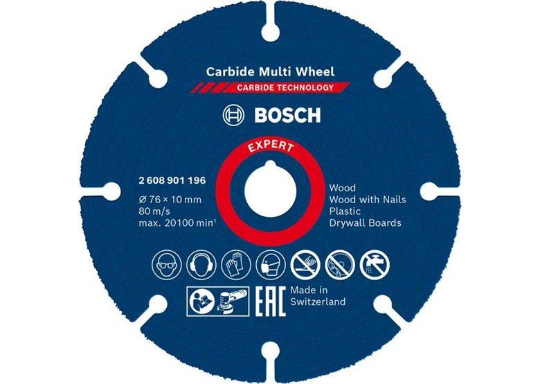 Tarcza tnąca 76x10mm Bosch EXPERT Carbide Multi Wheel