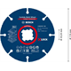 Tarcza tnąca 115x22,23mm Bosch EXPERT Carbide Multi Wheel X-LOCK