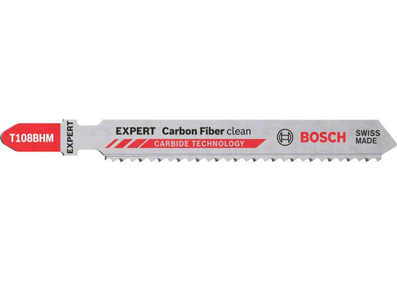 Brzeszczot do wyrzynarki, 3szt. Bosch EXPERT Carbon Fiber Clean T 108 BHM