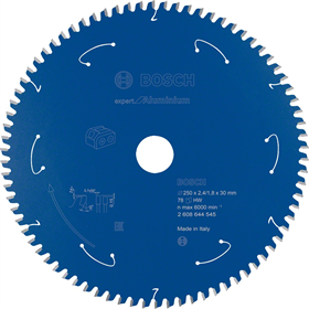 Piła zębata 250x30mm, 78 Bosch Expert for Aluminium