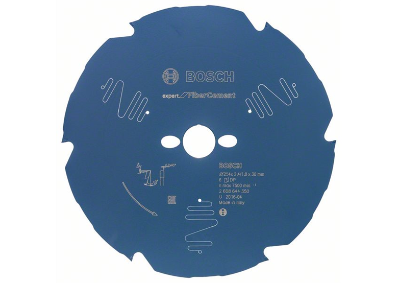 Piła zębata 254x30mm Z6 Bosch Expert for Fiber Cement