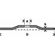 Tarcza tnąca wygięta 230x22,23mm Bosch Expert for Inox