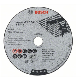 Tarcza tnąca  76x1x10mm 5szt. Bosch EXPERT FOR INOX