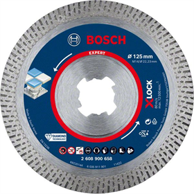 Diamentowa tarcza tnąca 125x22,23x1,4x10mm Bosch EXPERT HardCeramic X-LOCK