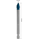 Wiertło 8x90mm Bosch EXPERT HEX-9 HardCeramic