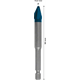 Wiertło 10x90mm Bosch EXPERT HEX-9 HardCeramic