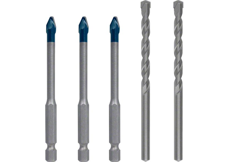 Zestawmieszany wierteł 6mm, 5szt. Bosch EXPERT HEX-9 HardCeramic
