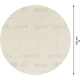 Siatka szlifierska 150mm, G 400, 5szt. Bosch EXPERT M480