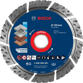 Diamentowa tarcza tnąca 150x22,23x2,4x12mm Bosch EXPERT MultiMaterial