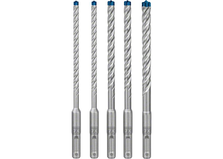 Zestaw wierteł udarowych 6/6/8/8/10mm, 5szt. Bosch EXPERT SDS plus-7X
