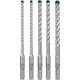 Zestaw wierteł udarowych 6/6/8/8/10mm, 5szt. Bosch EXPERT SDS plus-7X