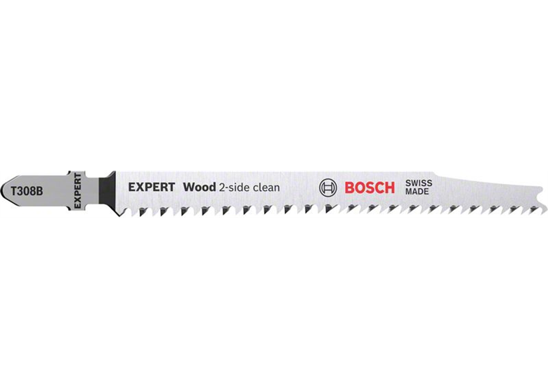 Brzeszczot do wyrzynarek, 5szt. Bosch EXPERT Wood 2-side clean T 308 B