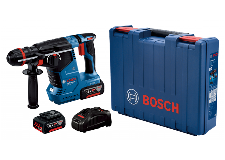 Młot udarowo-obrotowy SDS-Plus Bosch GBH 187-LI One Chuck 2x5.0Ah