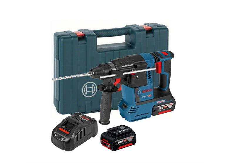 Akumulatorowa młotowiertarka Bosch GBH 18V-26 2x6.0Ah